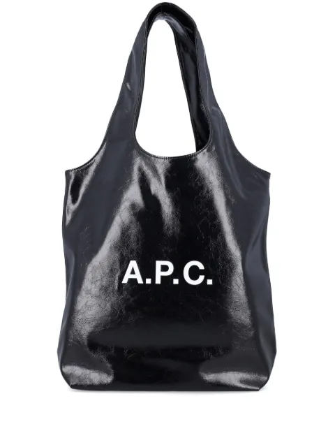 A.P.C. small Ninon tote bag Black PUABRM61861