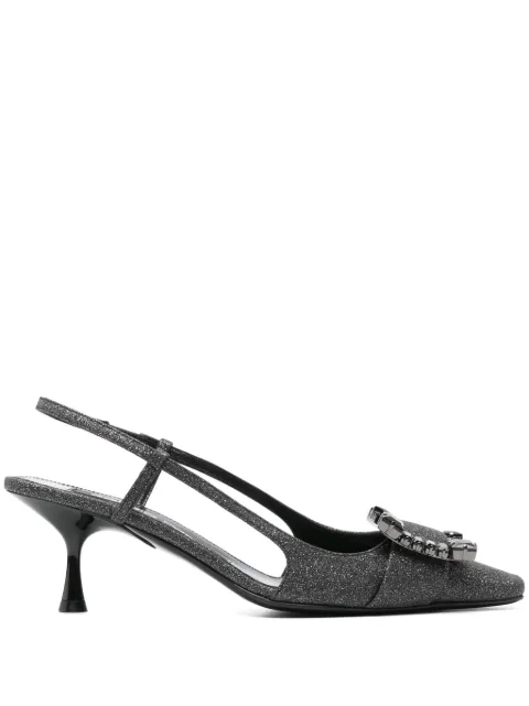 Sergio Rossi 60mm Sr Twenty slingback pumps Black A98210MFL243