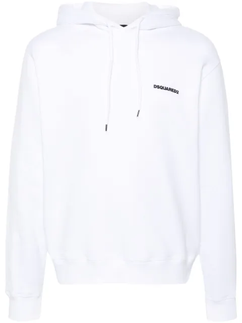 DSQUARED2 Ceresio Map hoodie White S74GU0826S25516