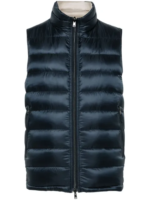 Herno reversible gilet Blue PI0200U12020Z