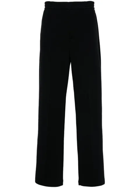 Emporio Armani double-jersey creased trousers Blue 6D1PK21JHSZ
