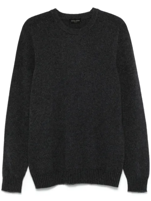 Roberto Collina crew-neck jumper Grey RA30001