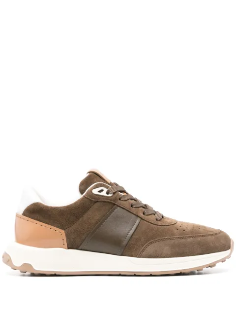 Tod's logo-patch sneakers Brown XXM63K0GT80TNV