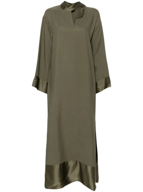 Taller Marmo Ticino maxi dress Green TMPF2421506