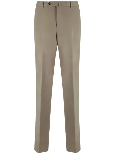 PT Torino slim-cut tailored trousers Brown COVT01Z00CL1NK20