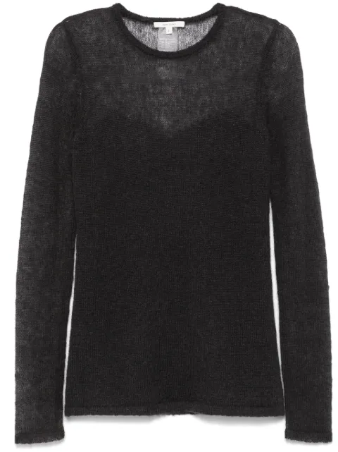 Nensi Dojaka brushed-finish sweater Grey NDAW24KT055