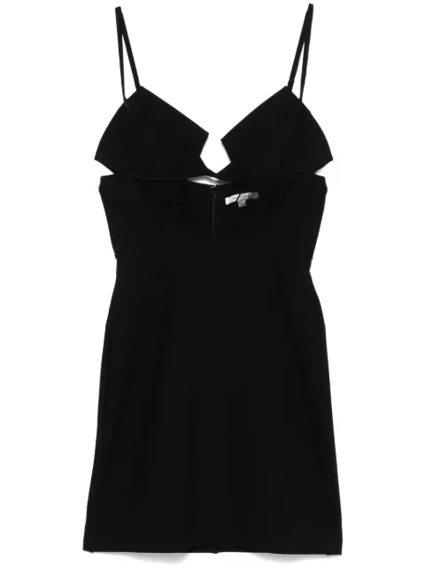 Nensi Dojaka crepe mini dress Black NDAW24DR202