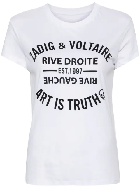 Zadig&Voltaire Walk T-shirt White JWTS02769107X02