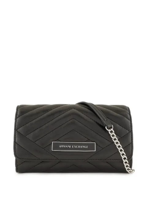 Armani Exchange logo wallet Black 9484814R742