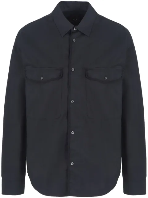 Armani Exchange cotton shirt Black 6DZCL7ZN3CZ