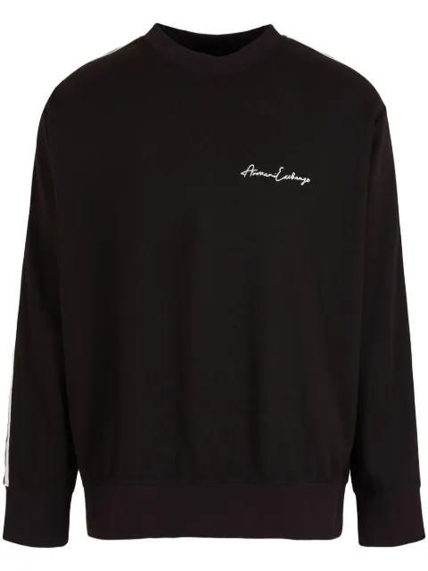 Armani Exchange logo sweater Black 8NZMSGZ9N1Z