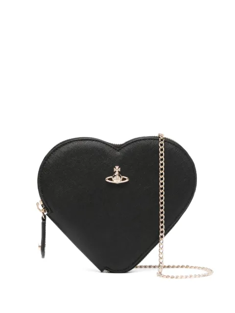 Vivienne Westwood Heart cross body bag Black 58010001WL001N