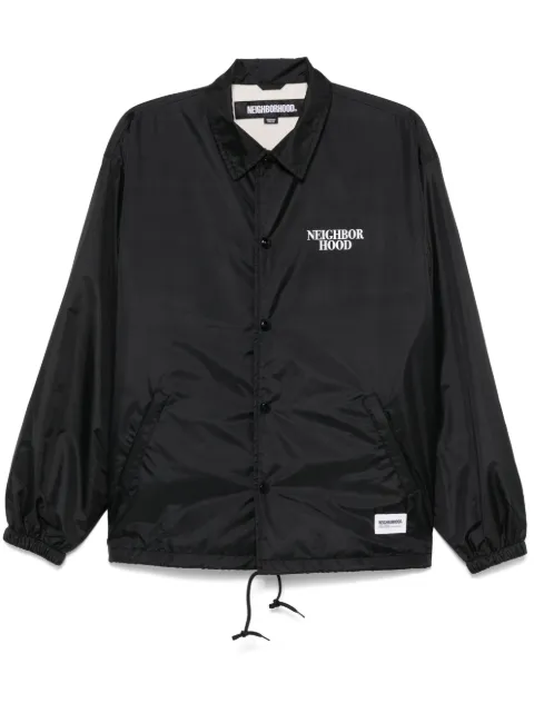 Neighborhood windbreaker jacket Black 242TSNHJKM01
