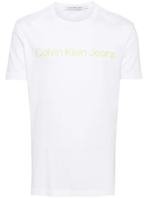 Calvin Klein Jeans logo-printed t-shirt White J30J322344YAF