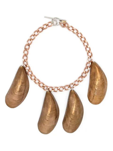 Wouters & Hendrix large-mussels chain necklace Gold NSC080PP00