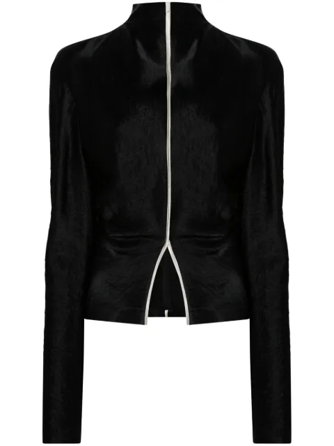 Nanushka high-neck draped top Black NW24FWSH33799
