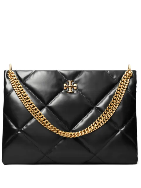 Tory Burch Kira diamond-quilted shoulder bag Black 155235