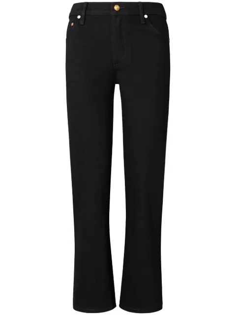 Tory Burch cropped flared jeans Black 161597