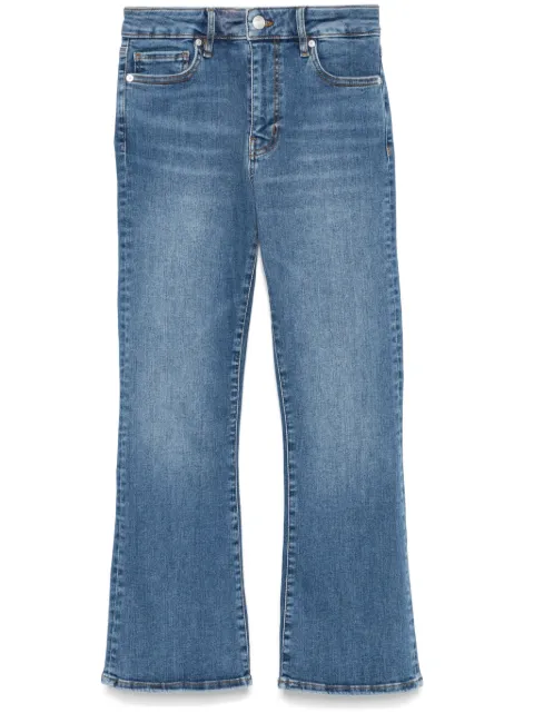 FRAME cropped bootcut jeans Blue LCMB630