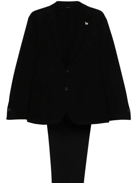 Tombolini single-breasted suit Black A1J3IHGT
