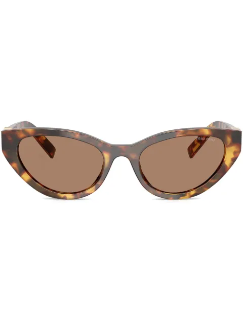 Miu Miu Eyewear cat-eye sunglasses Brown MUA04S14L60M