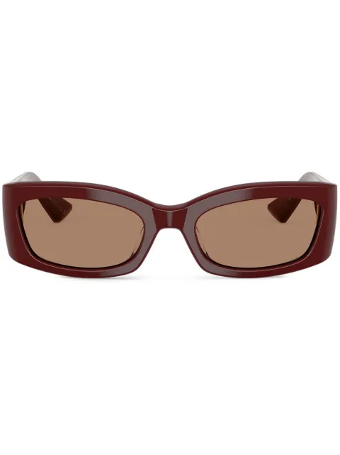 Oliver Peoples 1993C rectangular-frame sunglasses Red OV5575SU