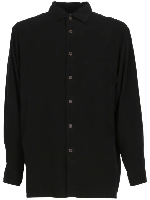 C.P. Company Pre-Owned 1990s cotton shirt Black CPCO250NM