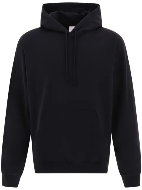 Stockholm Surfboard Club logo-print hoodie Black U1000032