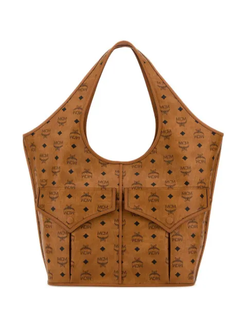 MCM Aren Mama tote bag Brown MWPEATA02