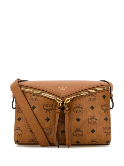MCM small Diamant 3D crossbody bag Brown MWSEAAK04CO001