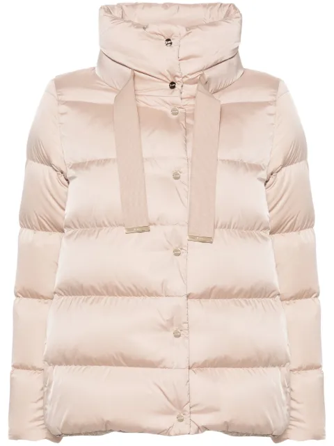 Herno logo-plaque puffer jacket Neutrals PI001936D12170Z