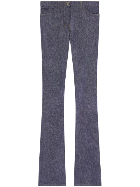 Courrèges cotton bootcut jeans Grey 424DPA918DE0035