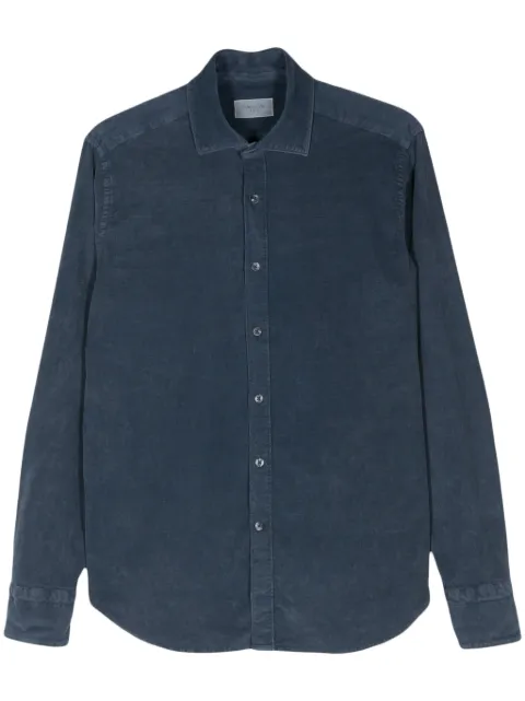 Tintoria Mattei corduroy shirt Blue RQZTNZ
