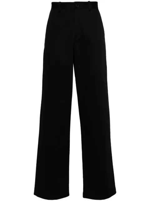 Axel Arigato logo-tag trousers Black A3061001