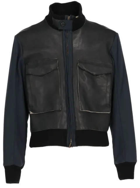 A.N.G.E.L.O. Vintage Cult 2000s panelled jacket Black ANG350NC