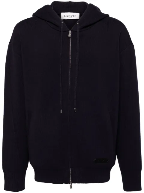 Lanvin zip up hoodie Blue RMHO0020K027A24