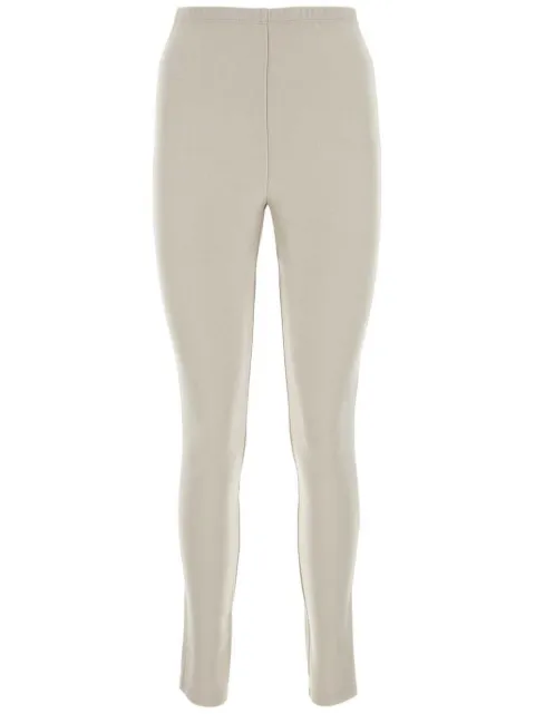 Prada logo-triangle leggings Neutrals 132393S2321Y5T
