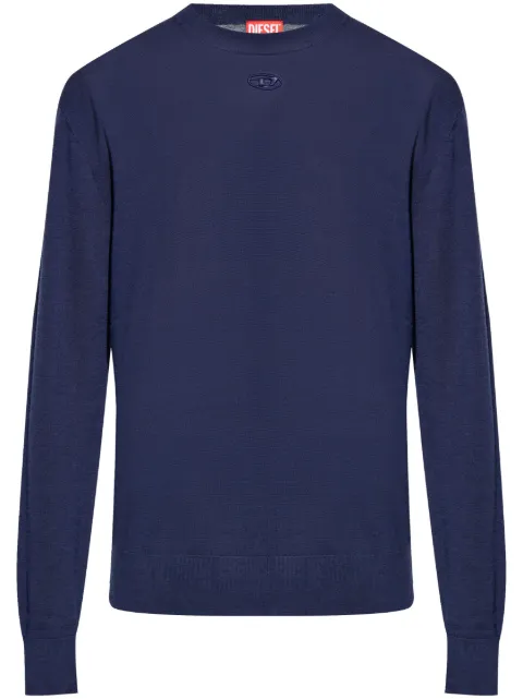Diesel K-GARTH wool jumper Blue A124440CHAU