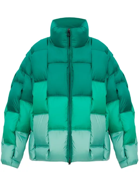 RAXXY embossed-logo padded jacket Green CRDJ006N