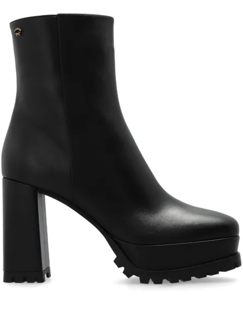 Gianvito Rossi 70mm Harlem boots Black G7317870GOMVGI