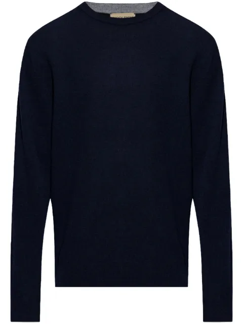 Woolrich logo-embroidered wool sweater Black CFWOKN0278MRUF0469