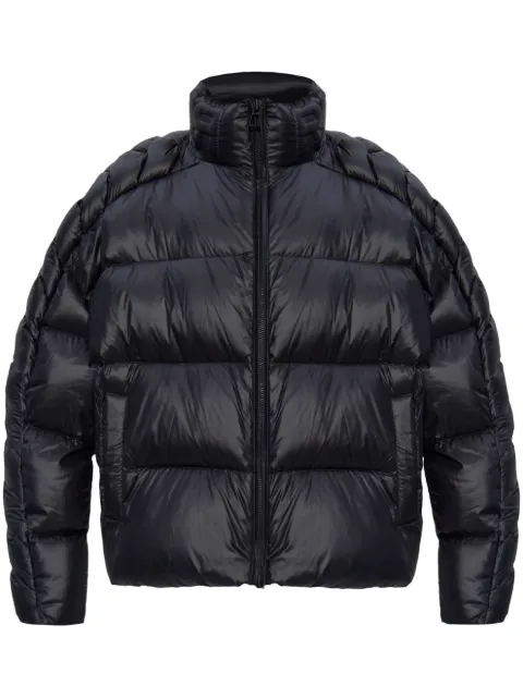 RAXXY panelled puffer jacket Black CRDJ020
