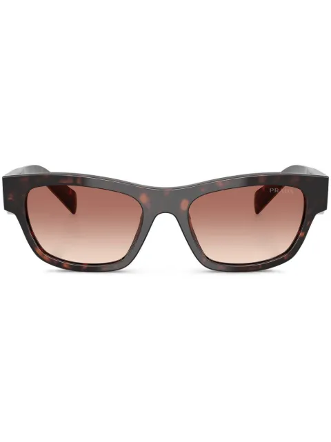 Prada Eyewear tortoiseshell-effect sunglasses Brown PRB09S17N50L