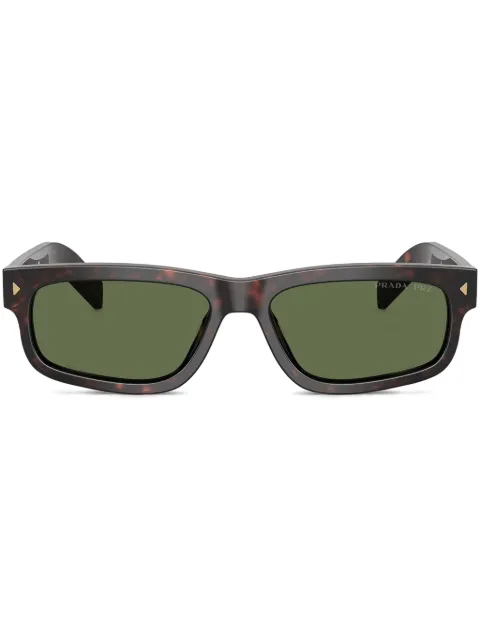 Prada Eyewear rectangle-frame sunglasses Brown PRB11S17N20G