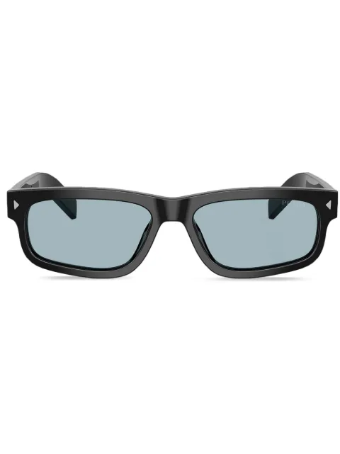 Prada Eyewear logo-plaque sunglasses Black PRB11S16K60P