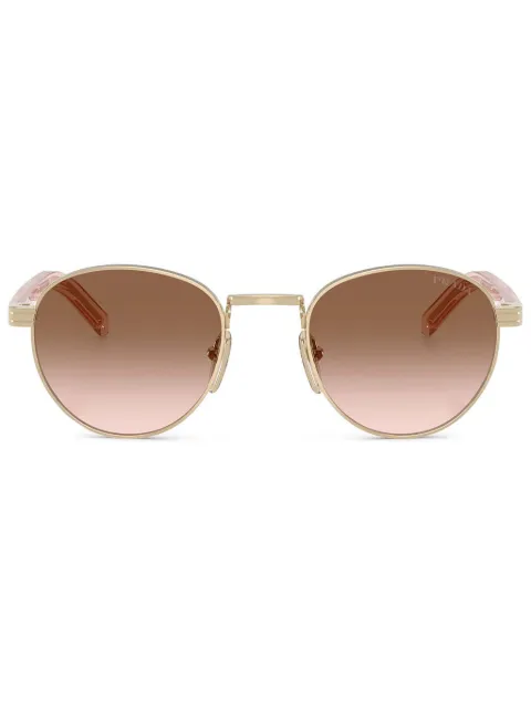 Prada Eyewear round-frame sunglasses Gold PRB52SZVN0A6
