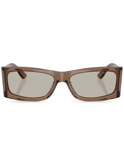 Prada Eyewear rectangle-frame sunglasses Brown SPRB0316W