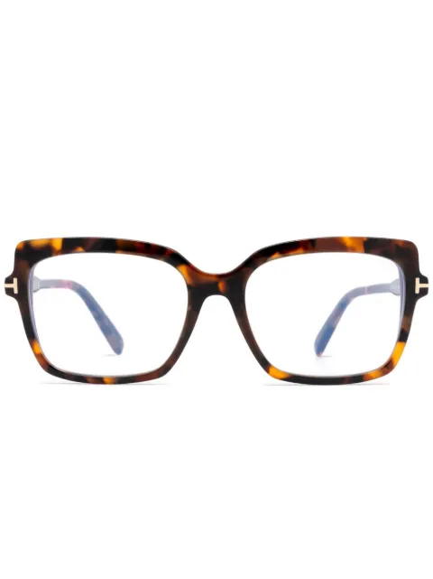 TOM FORD Eyewear square-frame glasses Brown FT5947B