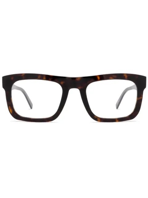 Zegna square-frame glasses Brown EZ5276052