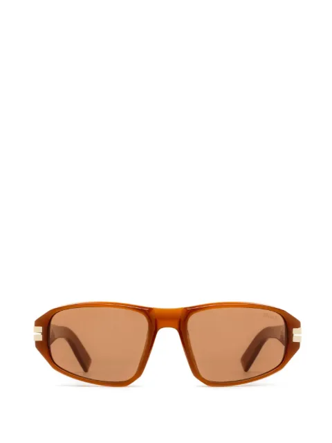 Zegna oval-frame sunglasses Brown EZ0262